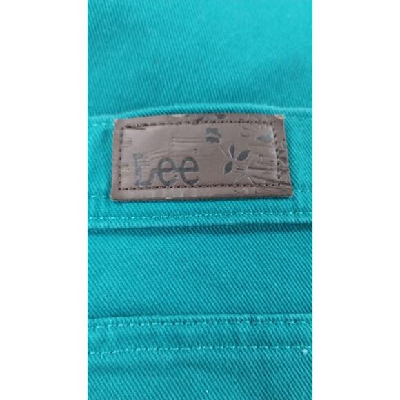Lee Jeans Womens 18 Green Classic Fit At The Waist - Picture 5 of 11